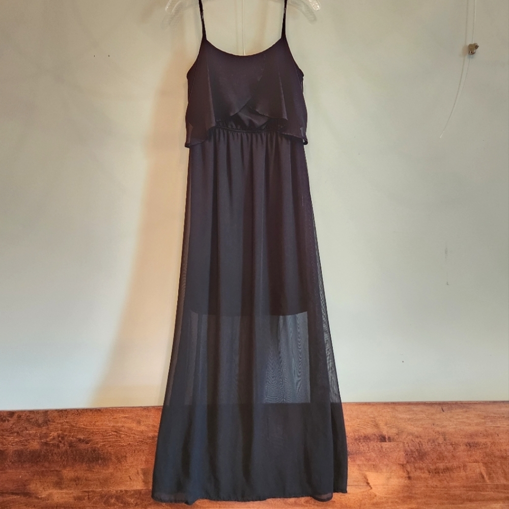 Sheer Black Dress